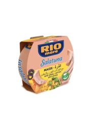 Rio Mare Salatuna Maize with Peas Carrots and Olives, 160g
