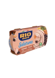 Rio Mare Salatuna Texana with Beans Rice and Peppers, 160g Pack of 2