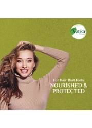 Dabur Vatika Naturals Olive Enriched Hair Oil Nourish And Protect Green 200ml