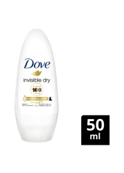 دوف للنساء مزيل العرق بكرة دوارة مع حماية لمدة 48 ساعة و¼ كريم مرطب جاف بدون كحول ومزيل عرق 50 ملل