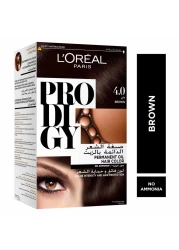 لوريال باريس صبغة شعر زيتية دائمة بروديجي خالية من الأمونيا 4.0 - بني