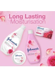 جونسنز فيتا-ريتش لوشن الجسم المهدئ بماء الورد 400 ملل