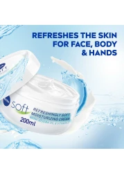 نيفيا كريم مرطب كريم منعش وخفيف علبة 200 ملل