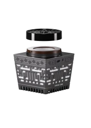 سماعة بورودو جرين لاين Beam Pro المحمولة، 120 واط قوة، ميكروفون لاسلكي، مقاومة للماء IPX6، 8 أوضاع إضاءة، باس عميق، صوت 360°، دعم متعدد المدخلات، بطارية 15,000mAh، شحن Type-C - أسود
