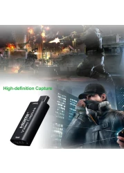 Generic-1080P Video Capture Card USB 2.0 for Game Video Live Streaming Tool