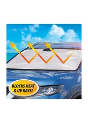الزجاج الأمامي للسيارة مظلة واقية من الشمس مظلة سيارة قابلة للطي غطاء ظلة للأشعة فوق البنفسجية كتلة نافذة السيارة الأمامية حماية العزل الحراري لأغطية الزجاج الأمامي للسيارات شاحنات كبيرة