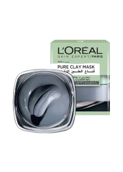 L'Oreal Paris Detoxify Pure Clay Mask With Charcoal Grey 50ml