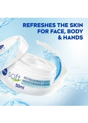 NIVEA Soft Light Moisturising Cream White 50ml