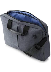 إتش بي ايسانشيال حقيبة كمبيوتر محمول ذات تحميل علوي مقاس 15.6 بوصة - رمادي