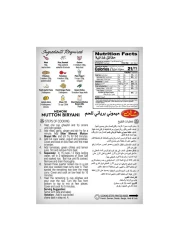 Shan Memoni Mutton Biryani Recipe And Masala Mix 60g