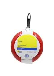 ماي تشويس مقلاة مضادة للإلتصاق بقطر 28 سم - أحمر و أسود.