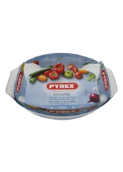 Pyrex Optimum Glass Oval Roaster Clear 4L