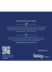 Tetley Original Black Tea Bags 40 Tea Bags