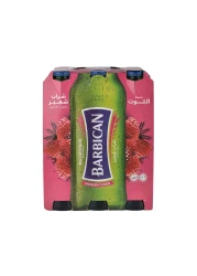 Barbican Raspberry Flavoured Non-Alcoholic Malt Beverage 330ml Pack of 6
