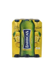 بربيكان مشروب الشعير غير الكحولي بنكهة الليمون 330 ملل حزمة من 6