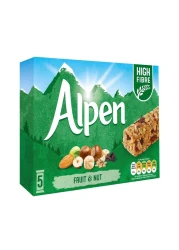 Alpen Fruit And Nut Muesli Bar 29g Pack of 5