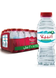 ألبين ماء معدني طبيعي قلوي 200 ملل - حزمة من 24