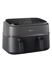 Philips 3000 Series Dual Basket Airfryer NA350/00 Black 9L