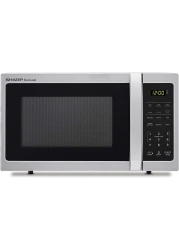 Sharp 34 Liters Solo Microwave, Steel - R-34CT(ST)