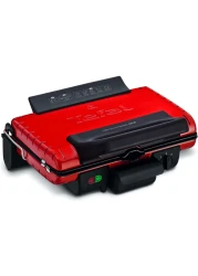 تيفال صانعة ساندويتشات شواية الترا كومباكت بقوة 1700 واط GC302528 أحمر
