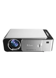Ozone - T6 Home Theater Projector HD LED Portable Mini Projector with USB HDMI AV VGA Audio Port - Silver