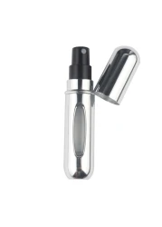Blanco Mini Perfume Atomizer Bottle - Silver - N-103