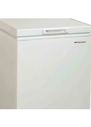 بومباني ثلاجة BOCF10 102 لتر الرمادي