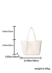 2024 New Arrival Women s Tote Bag Large Capacity Handbag For Work Commute And Shoulder Carry Multiple Colors AvailableLarge Capacity Lightweight Portable Business Casual Suitable For Teen Girls Women