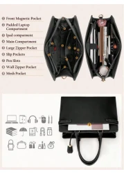 NEWHEY Women s Large Capacity Tote Bag For Autumn Winter Business Casual Woman Bag Pefect For Office Business And Work Tote Bags For Ladies Work Bag Women Ideal For Everyday Elegance Special Occasions