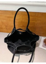 Large Capacity Tote Bag New Stylish And Minimalist Commuter Handbag Fashionable And Versatile Shoulder Bag For Women