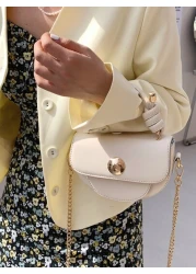 حقيبة سروج مصغرة بحردقة ، حقيبة عمل كاجوال أنيقة للنساء ، مثالية للمكتب والأعمال والعمل