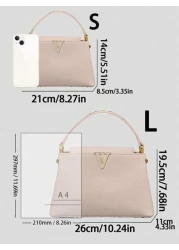 Women Handbag With Detachable Shoulder Strap Pebble Grain Leather Fashion Crossbody Bag Best Mothers Day Gifts Women