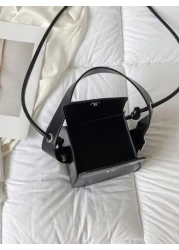 Stylish Personality Mini Portable Cigarette Case Clutch Bag With Strap