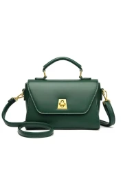 حقيبة مربعة قابلة للاسلوب ، للتسوق، تصميم جديد مصنوع من نسيج مقاوم للماء من البولي يوريثان الملون باللون الصل