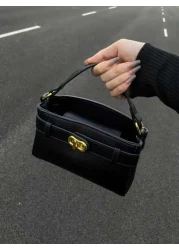 New Style Women s High Quality Texture Handbag Shoulder Bag Fashionable Crossbody Bag Simple Square Shaped Bag Versatile And Stylish For Going Out