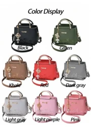 قطعة واحدة حقيبة يد نسائية مطرزة بشكل مبسط مع هدايا تذكارية، هدايا عيد الحب