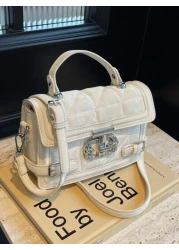 High End Small Bag Women s Bag 2025 New Fashion Summer Crossbody Bag Internet Celebrity Popular Versatile Hand Held Small Square Bag