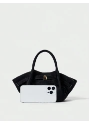 European American Winter Niche Design Suede Bucket Bag Women Street Fashion Shoulder Bag For Shopping Commuting Party Gift