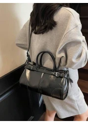 حقيبة رسول موضة جديدة، حقيبة يد شهيرة وجذابة من جلد البولي يوريثان ذات طراز رجعي، مناسبة للتنقل واليومي، حقيب