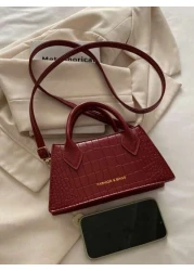 2025 New Fashion Women Tote Bag Casual Commuter Crossbody Bag Stylish Simple Shoulder Handbag