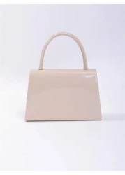 Simple Mirror Leather Evening Bag With Handle Shoulder Strap And Handheld Option Tready Bride Bag Tready Party Bag Bride Bag Perfect For Party Wedding Prom Dinner Banquet Matching With Wedding Dress F