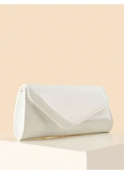 Fashionable Ladies Evening Bag Shiny PU Clutch New Wedding Prom Party Bag Exquisite And Charming Envelope Bag Suitable For Dinners Gatherings Dances Parties Graduation Ceremonies The Best Gift For Lad
