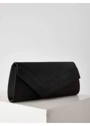 Fashionable Women s Evening Bag New Style Women s Clutch Bag Striped Asymmetrical Flap Party Bag Elegant Women s Shoulder Bag Prom Bag Charming Bridal Banquet Bag Suitable For Dinner Prom Party Gradua