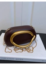 Burgundy PU Leather Clutch Ideal For Valentine s Day Comfortable And Fashionable Fashion Handbag Personalized Gift Option Accessory 2025 Chic Style For All Occasions Luxury Feel At Affordable Price