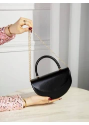 Elegant Women s Handbag Minimalist Chic Ladies Party Clutch Bag Chain Strap Sophisticated Evening Purse Lightweight Luxurious Design Perfect For Party Wedding Prom Dresses Pairs Well With Holiday Part