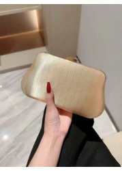 Lightweight Business Casual Rhinestone Decor Bucket Bag Mini Drawstring Design Clear Bag Pearl Bag Evening Bag Dinner Bag Glamorous Elegant Exquisite Quiet Luxury Rhinestone For Party Girl Woman Bride