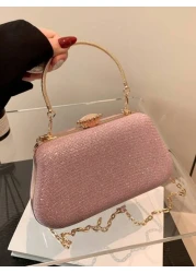 Luxury Fashion Evening Clutch Bag Bridal Bag Shoulder Crossbody Shiny Party Bag Small Design Bag Women s Handbag Valentine s Day Valentines