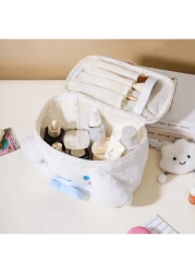 1PC Melody Travel Makeup Bag Large Capacity Lightweight Toiletry Handbag Bath Shower Bag Multifunctional Cosmetic Organizer Cute Handbag Wallet Pouch Case Portable Cosmetics Brush Storage Clutch With