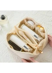 حقيبة سفر متعددة الوظائف لحفظ مستحضرات التجميل والعناية بالبشرة، حقيبة تنظيم المستحضرات لأدوات المكياج والم