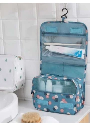 1pc Hanging Toiletry Bag Portable Handbag Zipper Bag Cosmetic Bag Makeup Organizer Bag Waterproof Toiletry Bag Multi Functional Skincare And Cosmetic Storage Bag Travel Organizer Makeup Bag Bathroom T